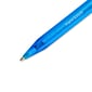 Paper Mate InkJoy 100 RT Retractable Ballpoint Pen, Medium Point, Blue Ink, Dozen (1803473)