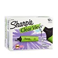 Sharpie® Clear View Highlighter, Chisel Tip, Green, 12/pk (1897850)