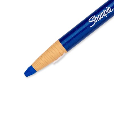 Sharpie Peel-Off China Marker, Blue, Dozen
