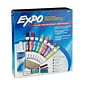 Expo Low Odor Dry-Erase Kit, Anti-Roll, Assorted Colors (80054)