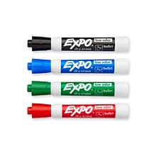 Expo Dry Erase Markers, Bullet Tip, Assorted, 48/Carton (82074)