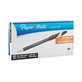 Paper Mate® FlexGrip® Elite Ballpoint Pen, Fine Point 0.7 mm, Black, 12/pk (85587)