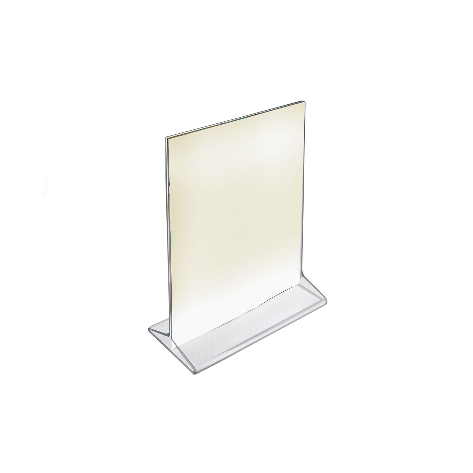 Azar® 7 x 5 Vertical Top Load Acrylic Sign Holder, 10/Pack