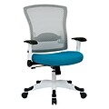 Space Seating Pulsar Nylon & Mesh Managers Chair, Blue