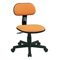 OSP Designs 499 Series Student Fabric Computer and Desk Chair, Orange (499-18)