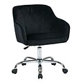 AveSix Bristol Fabric Computer and Desk Chair, Black (BRL26-B62)