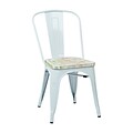 OSP Designs Bristow Metal & Wood Chair, Pine Irish