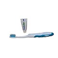 Deluxe Foldable Toothbrush with Freshmint™ Fluoride Toothpaste