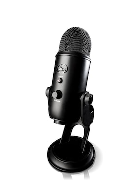 Blue Microphones Yeti Professional USB Microphone, Black (988-000100)