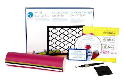 Silhouette Vinyl Starter Kit, Assorted (KIT-VINYL-3T)
