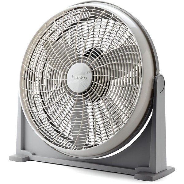Lasko 23.88 3-Speed Portable Fan, Gray (A20100)