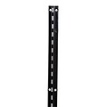 Econoco Recessed Slotted Standard 144 x 0.81 inch, Black, 5/Pack