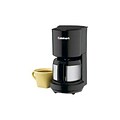 Cuisinart® 4 Cup Coffeemaker With Stainless Steel Carafe; Black