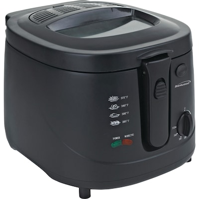 Brentwood 2.5 Liter Deep Fryer (black)