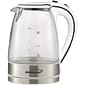 Brentwood Glass Electric Kettle; 1.7 Liter