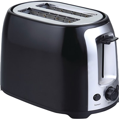 Brentwood 2-slice Cool Touch Toaster (black & Stainless Steel)