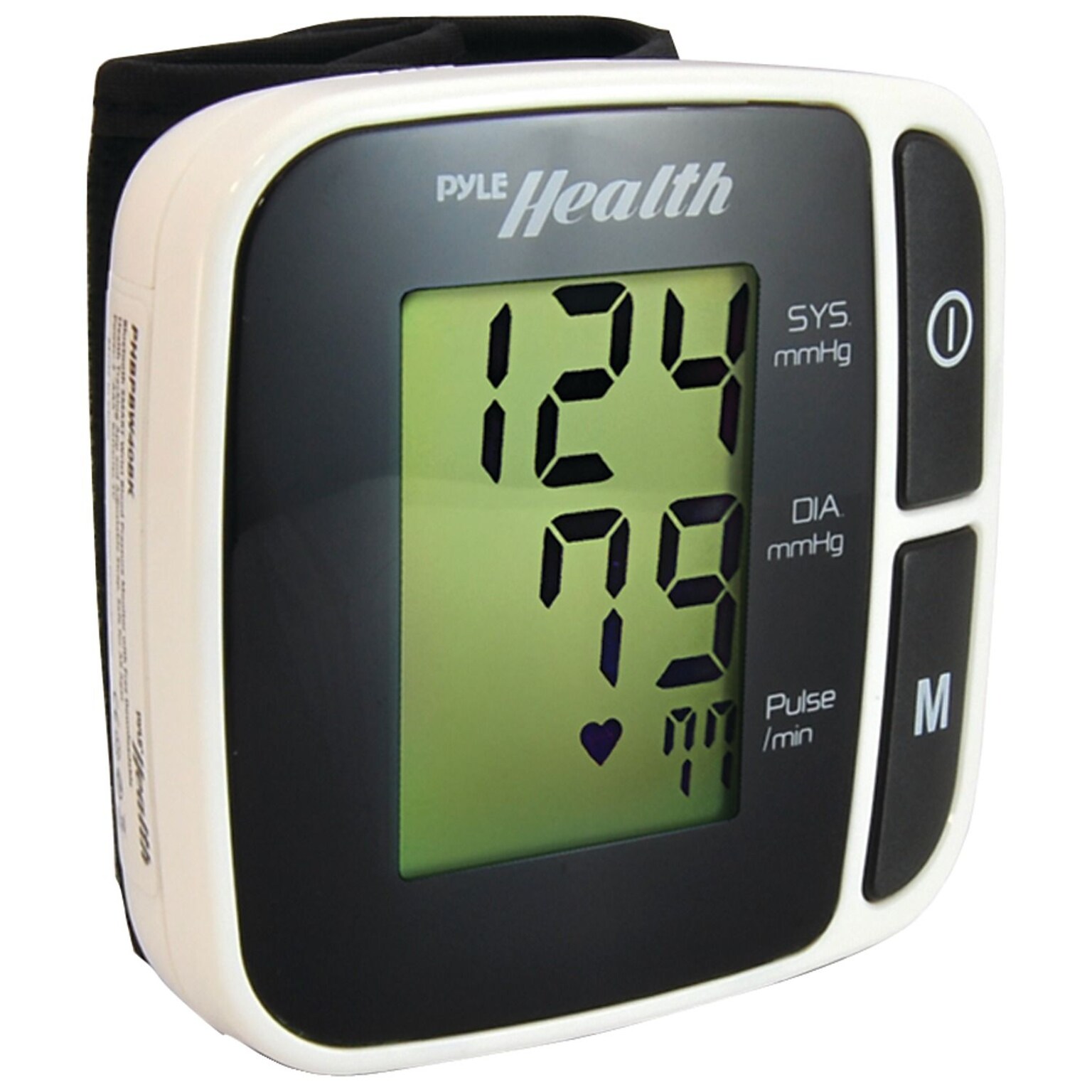 Pyle Bluetooth Smart Wrist Blood Pressure Monitor, Black (93599387M)