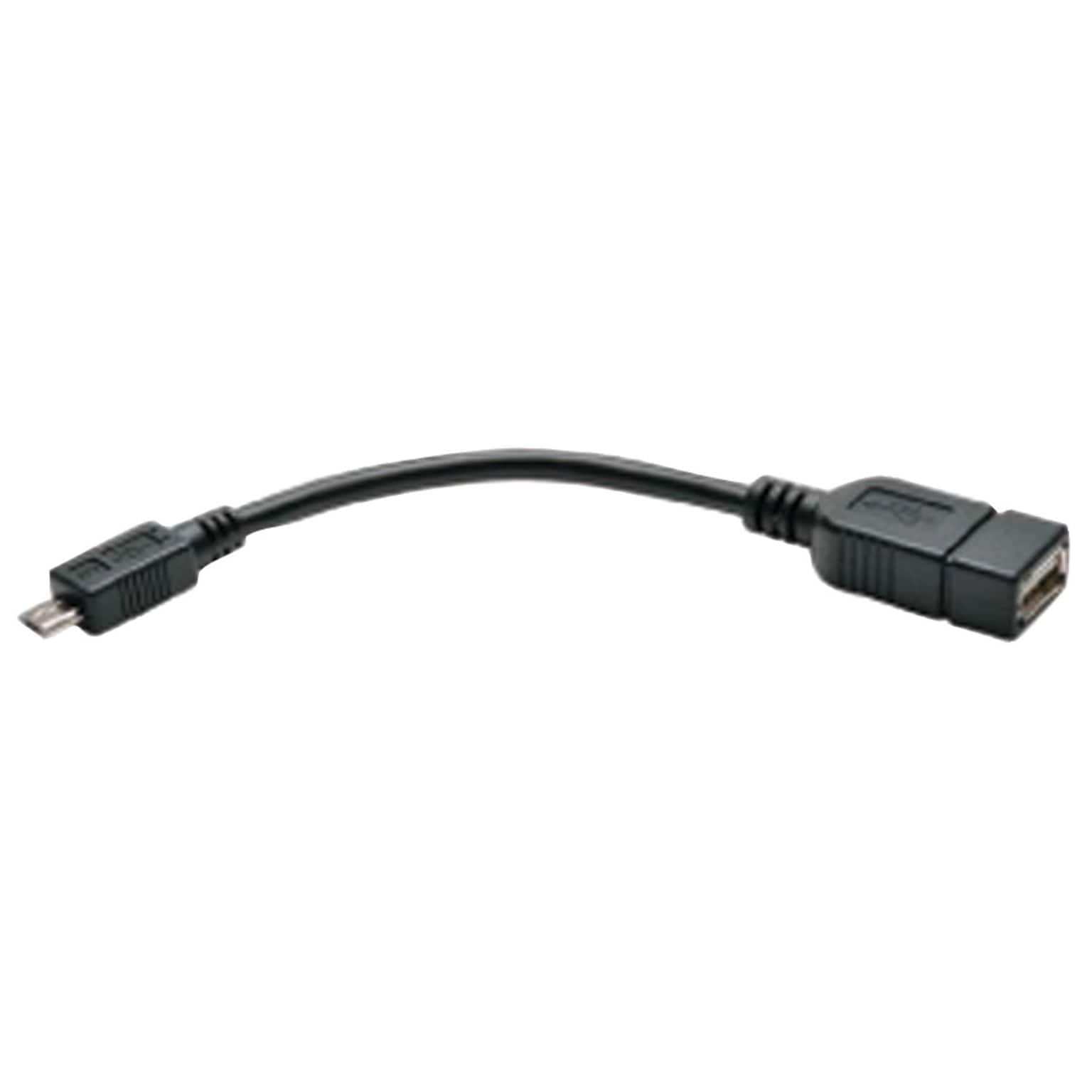 Tripp Lite U052-06n 6 Micro Usb Otg Host Adapter Cable