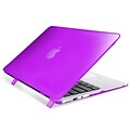 Insten® Hard Rubber Coated Case for Apple Macbook Air 11 Purple (1994504)