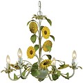 AF Lighting Kansas Sunflowers Chandelier (70484H)