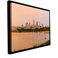 ArtWall Cleveland 19 Gallery-Wrapped Canvas 16 x 24 Floater-Framed (0yor032a1624f)