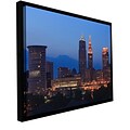 ArtWall Cleveland 17 Gallery-Wrapped Canvas 12 x 18 Floater-Framed (0yor030a1218f)