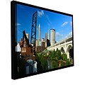ArtWall Cleveland 11 Gallery-Wrapped Canvas 24 x 48 Floater-Framed (0yor024a2448f)