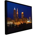 ArtWall Cleveland 15 Gallery-Wrapped Canvas 12 x 18 Floater-Framed (0yor028a1218f)