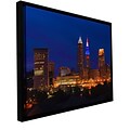 ArtWall Cleveland 5 Gallery-Wrapped Canvas 16 x 24 Floater-Framed (0yor018a1624f)