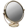 Naturally by Kingsley 10x Magnification Polished Beauty Mirror 9 x 9, Chrome (M-110)