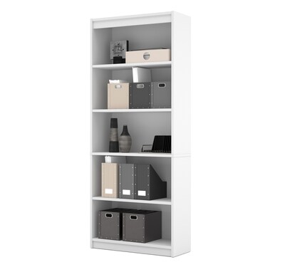 Bestar® Standard Bookcase in White