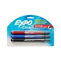 EXPO® Retractable DryErase Marker, Fine Tip, Assorted, 3/Pack