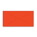Garvey® Blank Label, Fluorescent Red, 12 mm x 25 mm, 10,000 Labels/Sleeve (GX2512)