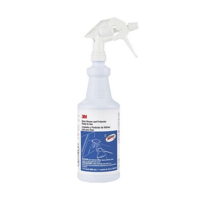 3M™ Ready-To-Use Glass Cleaner and Protector, with Scotchgard™Protection, 12/Case (85788)
