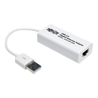 Tripp Lite U236-000-GBW USB 2.0 Hi-Speed to Gigabit Ethernet Network Adapter