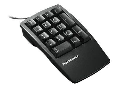 Lenovo 33L3225 ThinkPad USB Wired Numeric Keypad; Black