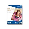 Epson ® Super B Glossy Photo Paper; 19 x 13, White, 20 Sheets/Pack (S041143)