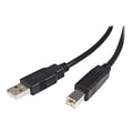 StarTech USB2HAB15 15 USB 2.0 A to B Cable, M/M, Black