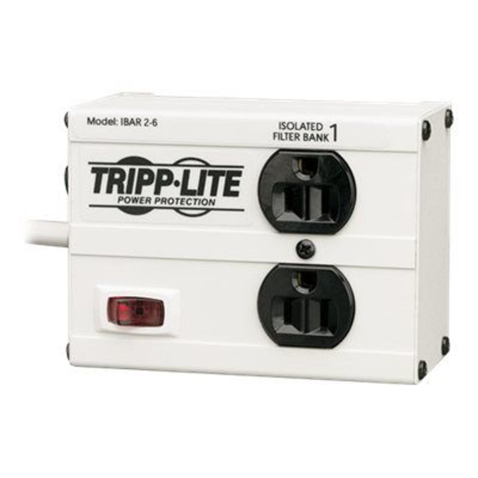 Tripp Lite Isobar 2-6 2-Outlet 1410 J Surge Protector; 6 Cord