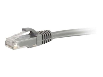 C2G ® 22013 15 RJ-45 Male/Male Cat5e Snagless Unshielded Ethernet Network Patch Cable; Gray