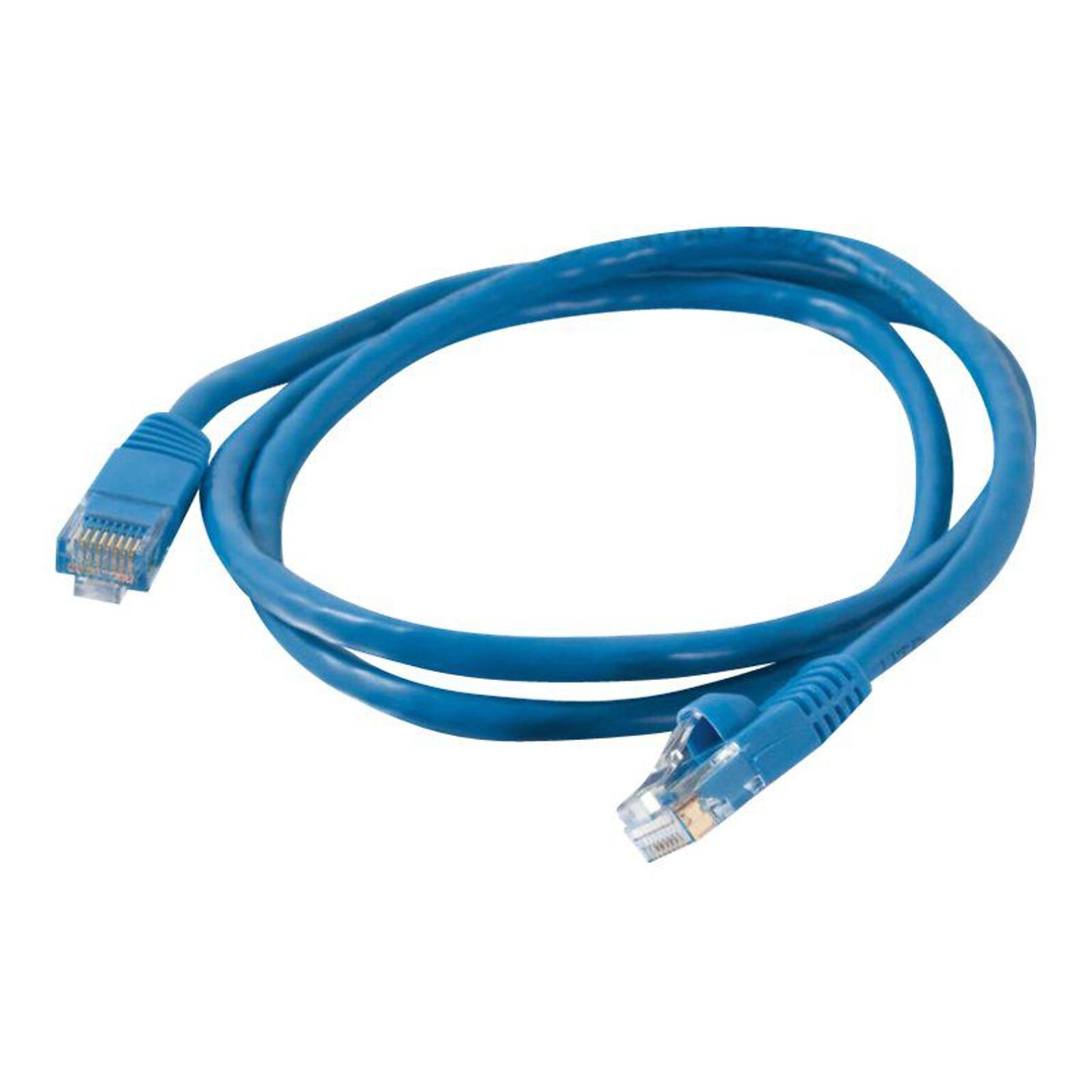C2G 7ft Cat5e Snagless Unshielded (UTP) Network Patch Cable - Blue
