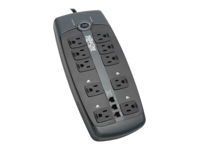 Tripp Lite Protect It! TLP1008TEL 10-Outlet 2395 J Surge Protector; 8 Cord