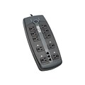 Tripp Lite Protect It! TLP1008TEL 10-Outlet 2395 J Surge Protector; 8 Cord