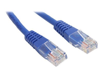StarTech M45PATCH5BL 5ft Cat5e Blue Molded RJ45 UTP Cat5e Patch Cable
