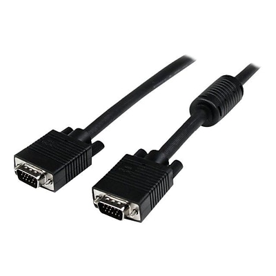 StarTech MXT101MMH100 100ft Coax High Resolution Monitor VGA Cable; HD15 M/M