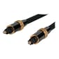 StarTech TOSLINK20 20ft Premium Toslink Digital Optical SPDIF Audio Cable