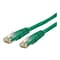 StarTech C6PATCH5GN 5ft Cat 6 Green Molded RJ45 UTP Gigabit Patch Cable; 5ft Patch Cord