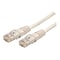 StarTech C6PATCH25WH 25ft Cat-6 White Molded RJ45 UTP Gigabit Patch Cable