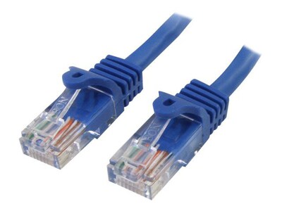 StarTech RJ45PATCH6 Cat5e Patch Cable with Snagless RJ45 Connectors; 6ft, Blue