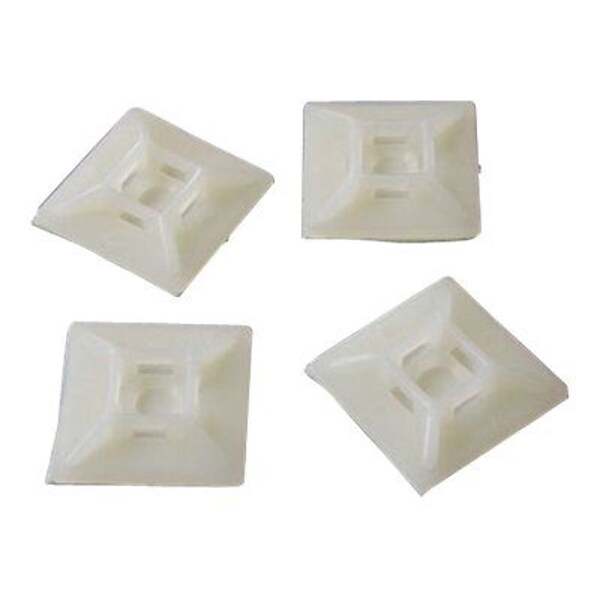 StarTech Self-Adhesive Nylon Cable Tie Mounts 100/Pkg (HC102)
